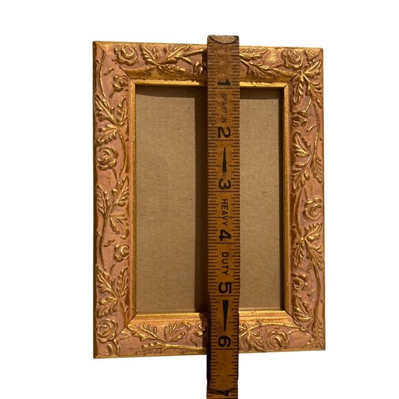 Profile Sydney Gold Gilded Baroque Style Photo Frame 4" x 6" - Picture 4 of 5